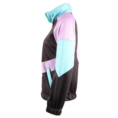 Splatoon 3 Pieuvre Noire Veste Imprimé Cosplay Costume