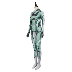 Split Fiction(2025) Zoe Combinaison Verte Cosplay Costume