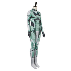Split Fiction(2025) Zoe Combinaison Verte Cosplay Costume
