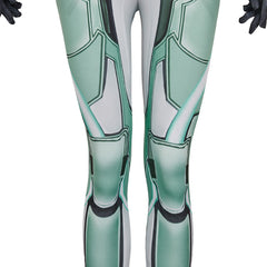 Split Fiction(2025) Zoe Combinaison Verte Cosplay Costume