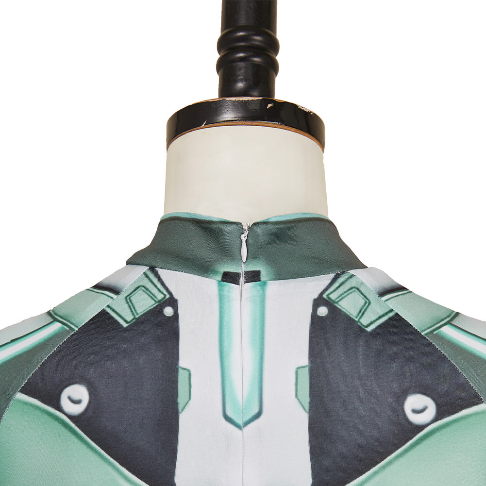 Split Fiction(2025) Zoe Combinaison Verte Cosplay Costume