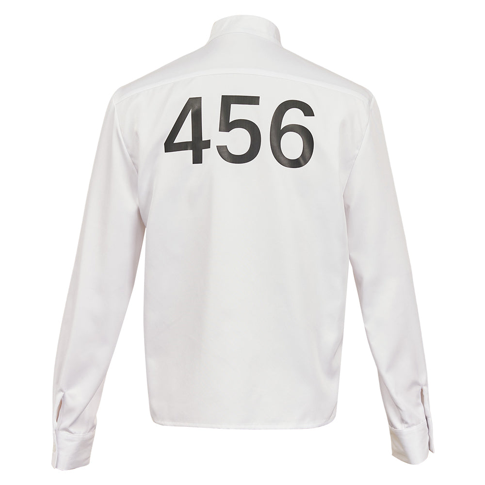 Squid Game 3(2025) Seong Gi-hun Veste Noire+Chemise Blanche Cosplay Costume
