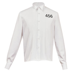 Squid Game 3(2025) Seong Gi-hun Veste Noire+Chemise Blanche Cosplay Costume