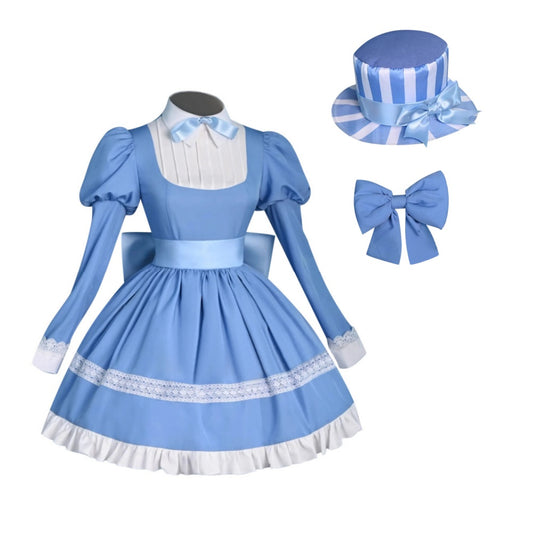 New Panty & Stocking with Garterbelt(2025) Stocking Anarchy Lolita Robe Bleue Cosplay Costume