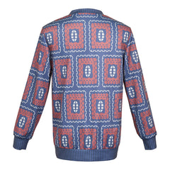 Stranger Things Saison 4(2025) Mike Wheeler Haut Imprimé Bleu Coslay Costume