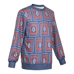 Stranger Things Saison 4(2025) Mike Wheeler Haut Imprimé Bleu Coslay Costume