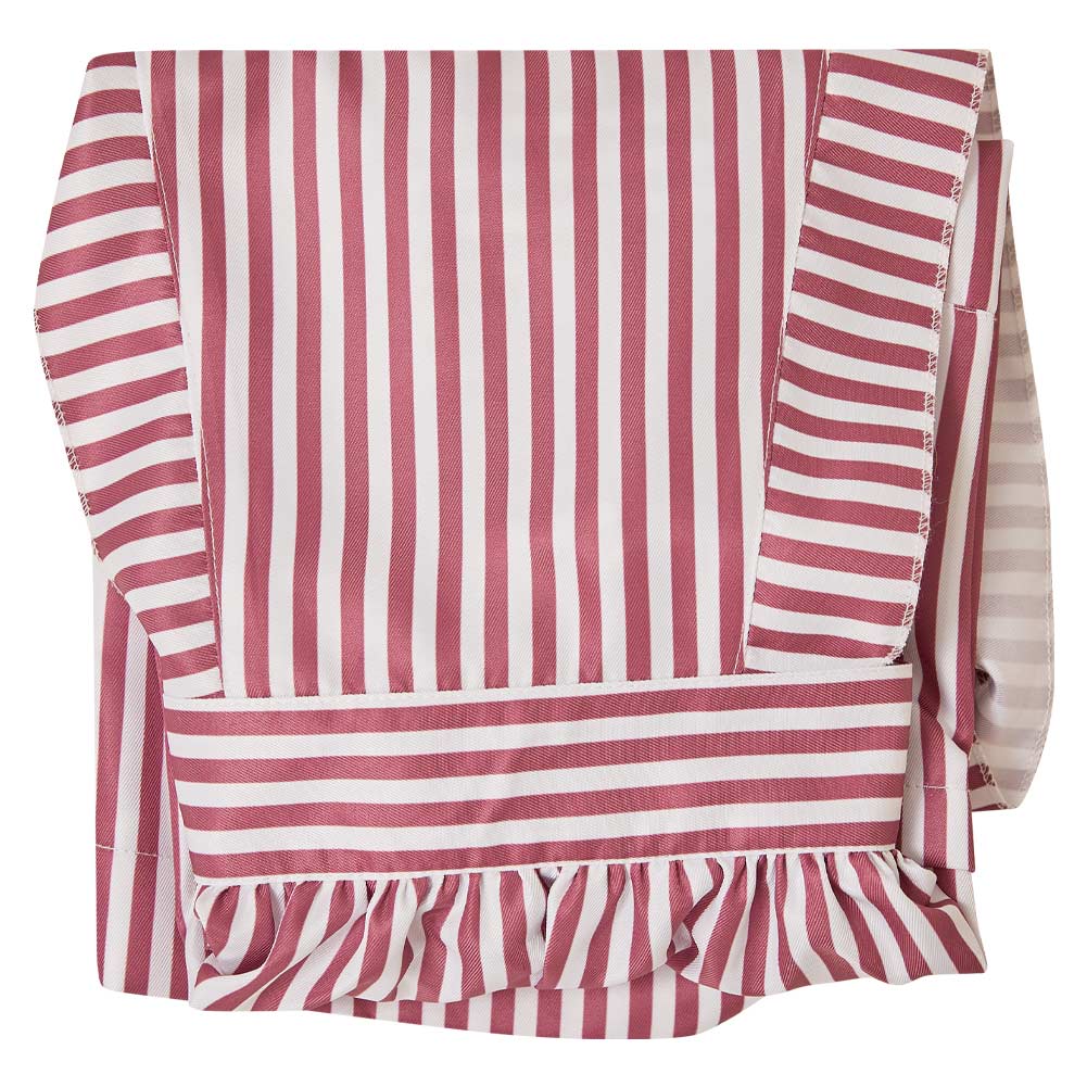 Stranger Things Saison 4(2025) Nancy Tablier Rose à Rayures Cosplay Costume