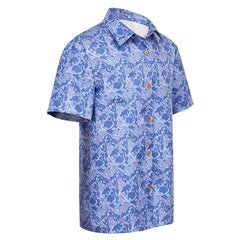 Stranger Things Saison 4(2025) Steve Chemise Bleue Cosplay Costume
