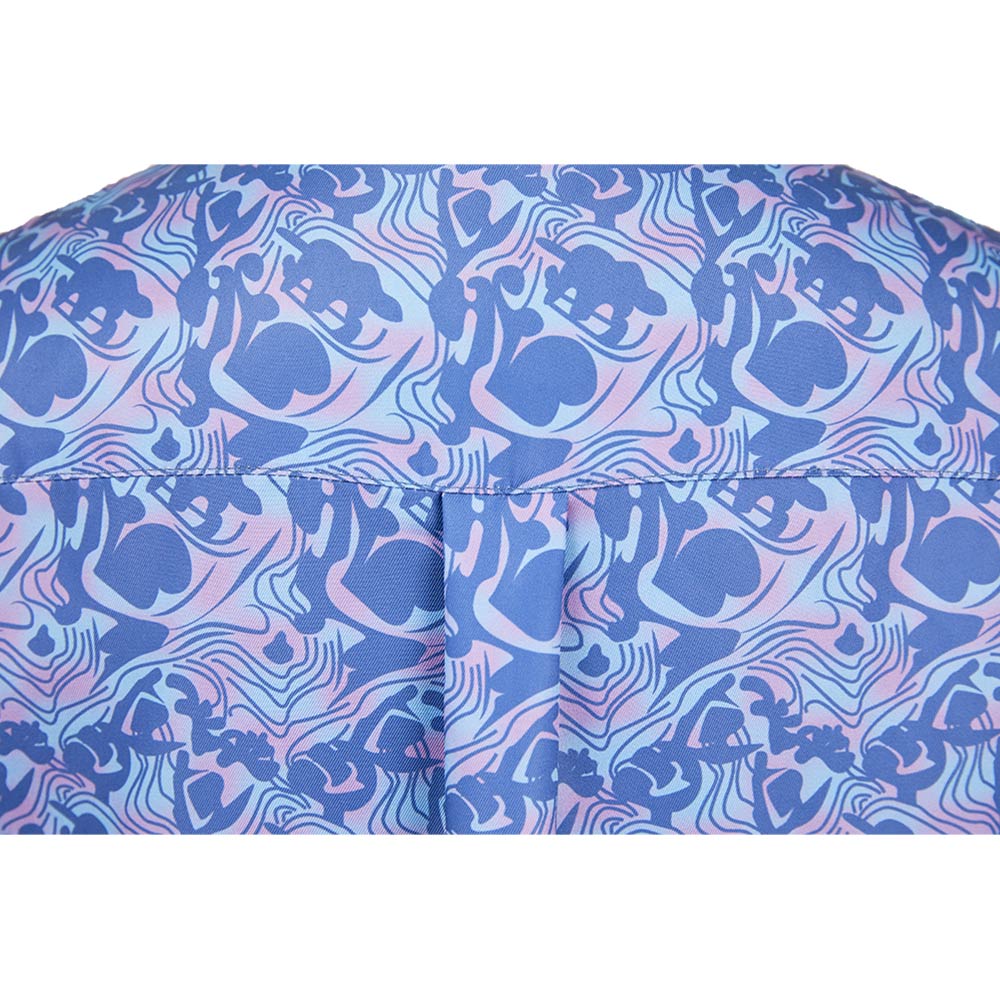 Stranger Things Saison 4(2025) Steve Chemise Bleue Cosplay Costume