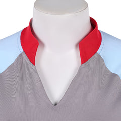 Stranger Things Saison 5 Eleven Tenue Grise et Bleue Cosplay Costume