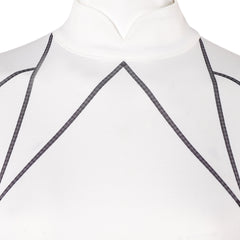 Stranger Things Saison 5 Kali Combinaison Blanche Cosplay Costume