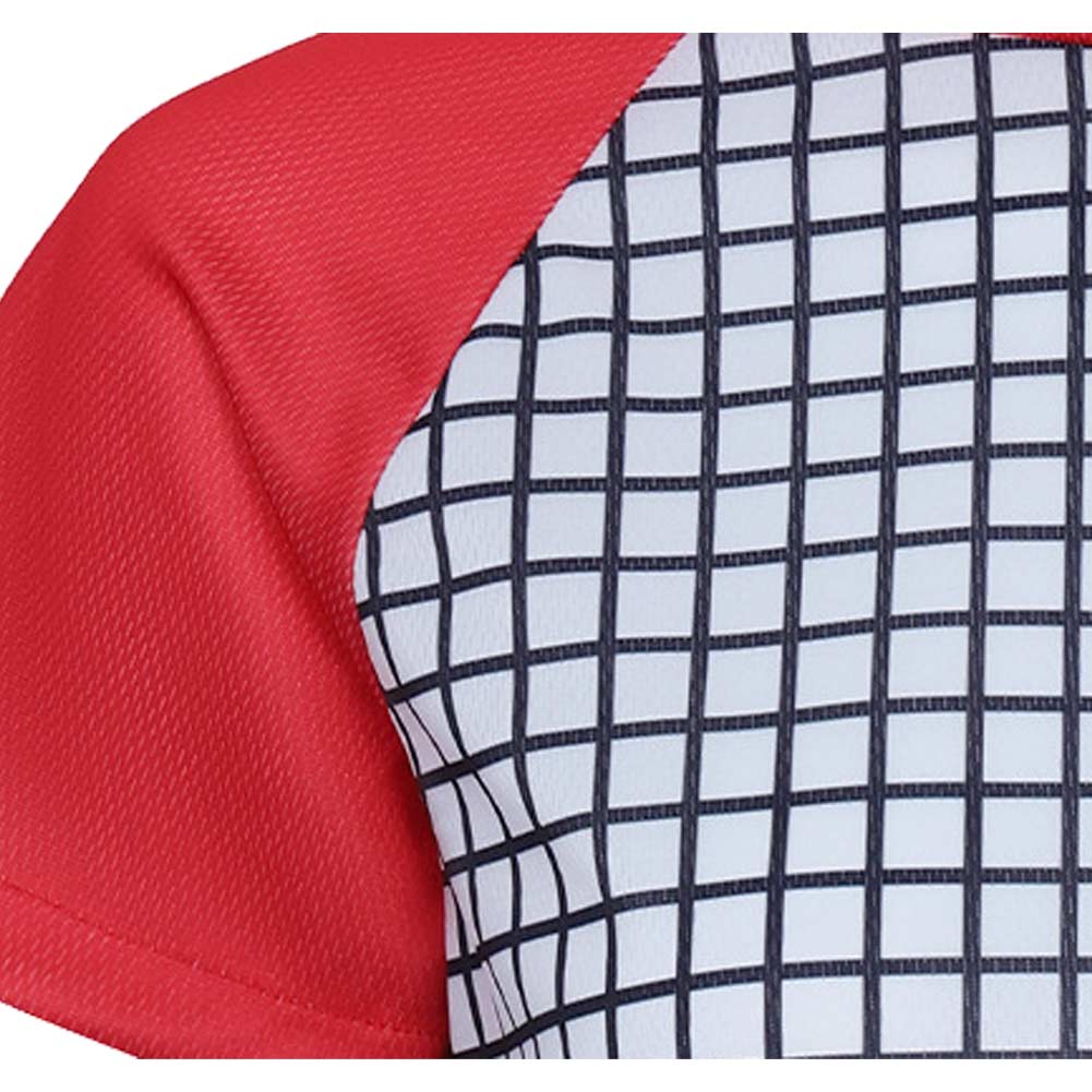 Stranger Things Saison 5 Max Mayfield T-shirt à Carreaux Rouge Cosplay Costume