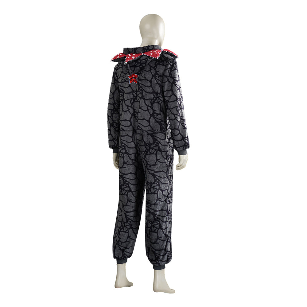 Stranger Things Saison 5(2025) Demogorgon Combinaison Grise Cosplay Costume