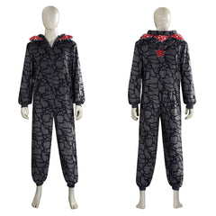 Stranger Things Saison 5(2025) Demogorgon Combinaison Grise Cosplay Costume