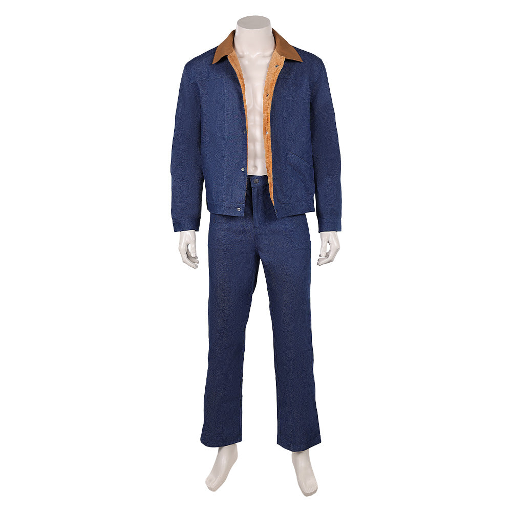 Stranger Things Saison 5(2025) Dmitri Antonov Tenu Bleu-Gris Cosplay Costume