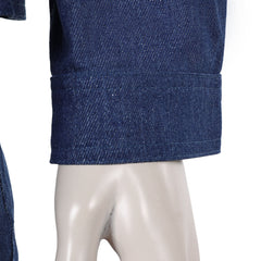 Stranger Things Saison 5(2025) Dmitri Antonov Tenu Bleu-Gris Cosplay Costume