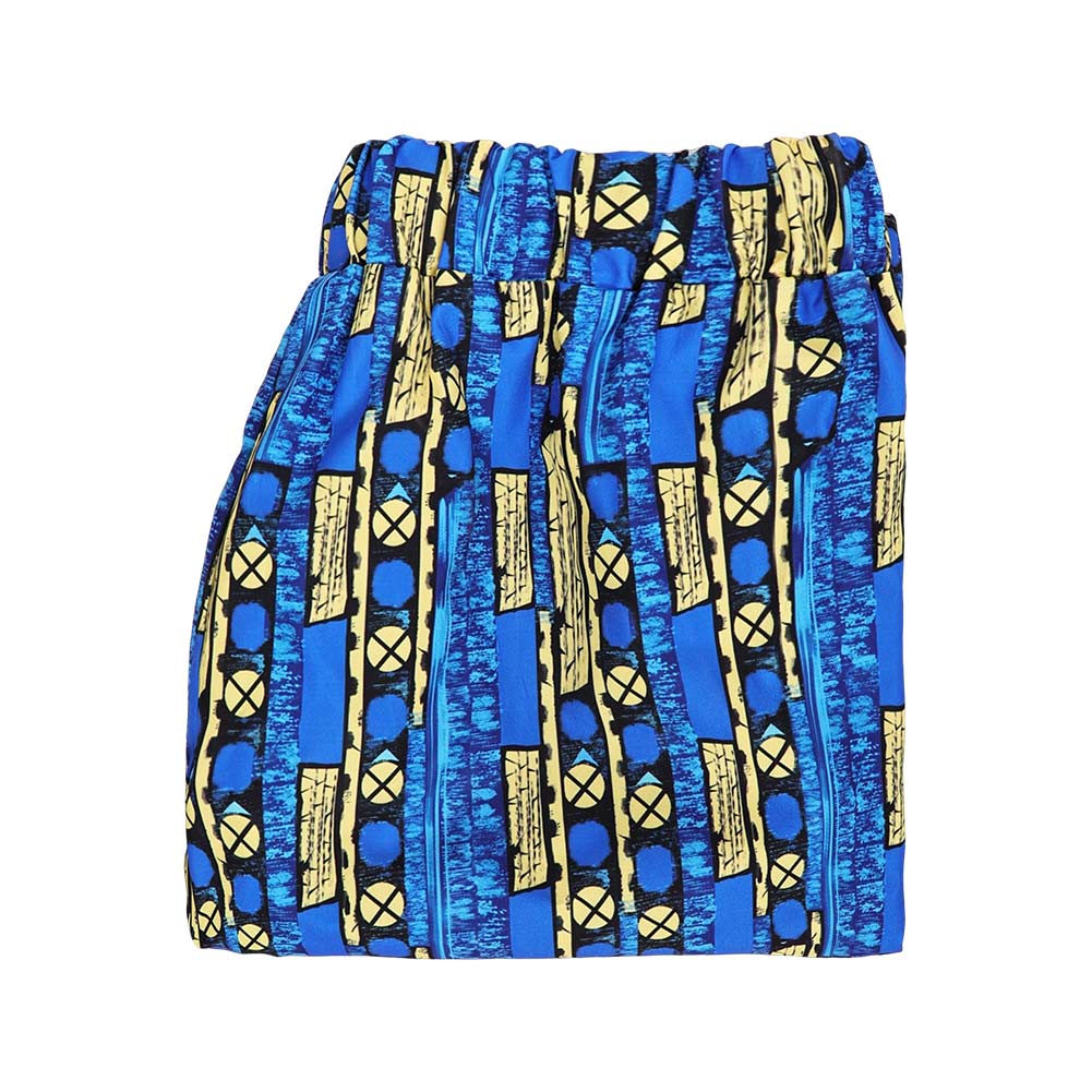 Stranger Things Saison 5(2025) Dustin Henderson Short Bleu Imprimé Cosplay Costume