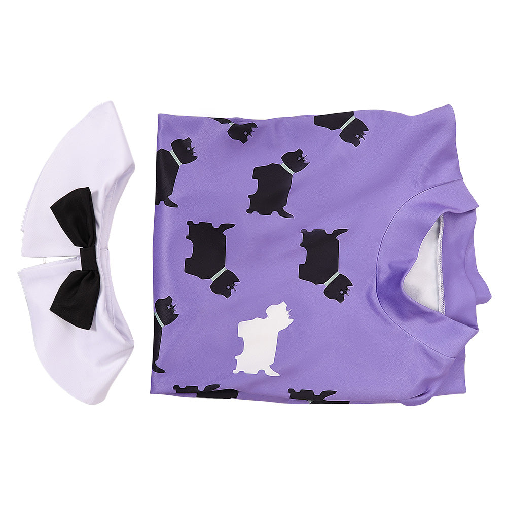 Stranger Things Saison 5(2025) Erica Haut Violet Cosplay Costume