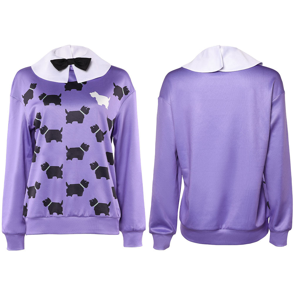 Stranger Things Saison 5(2025) Erica Haut Violet Cosplay Costume