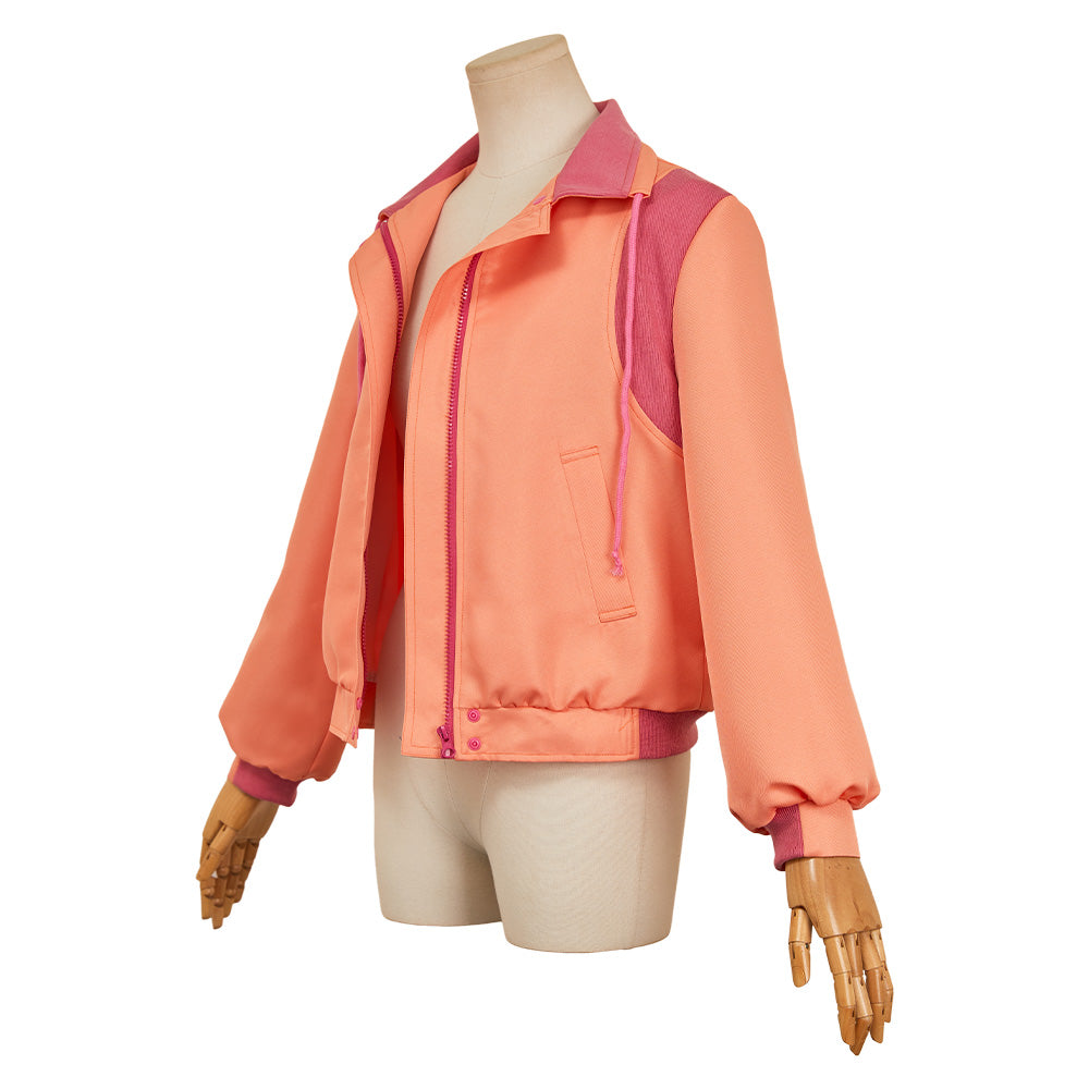 Stranger Things Saison 5(2025) Holly Wheeler Veste Orange Cosplay Costume