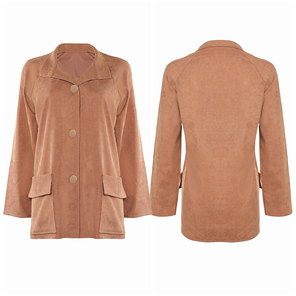 Stranger Things Saison 5(2025) Joyce Byers Veste Brune Cosplay Costume