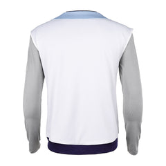 Stranger Things Saison 5(2025) Lucas Sinclair Sweat-shirt Gris et Blanc Cosplay Costume