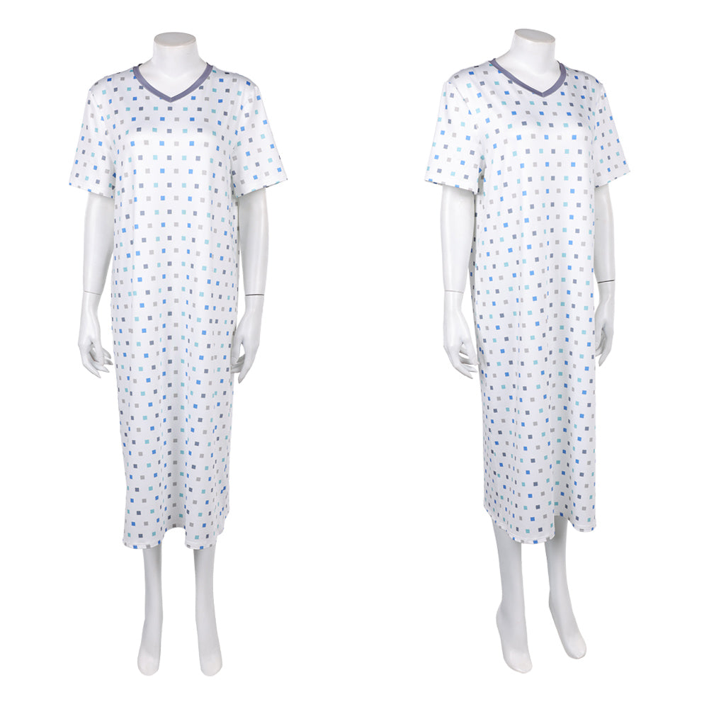 Stranger Things Saison 5(2025) Max Mayfield Robe Blanche à Pois Cosplay Costume