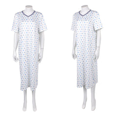 Stranger Things Saison 5(2025) Max Mayfield Robe Blanche à Pois Cosplay Costume