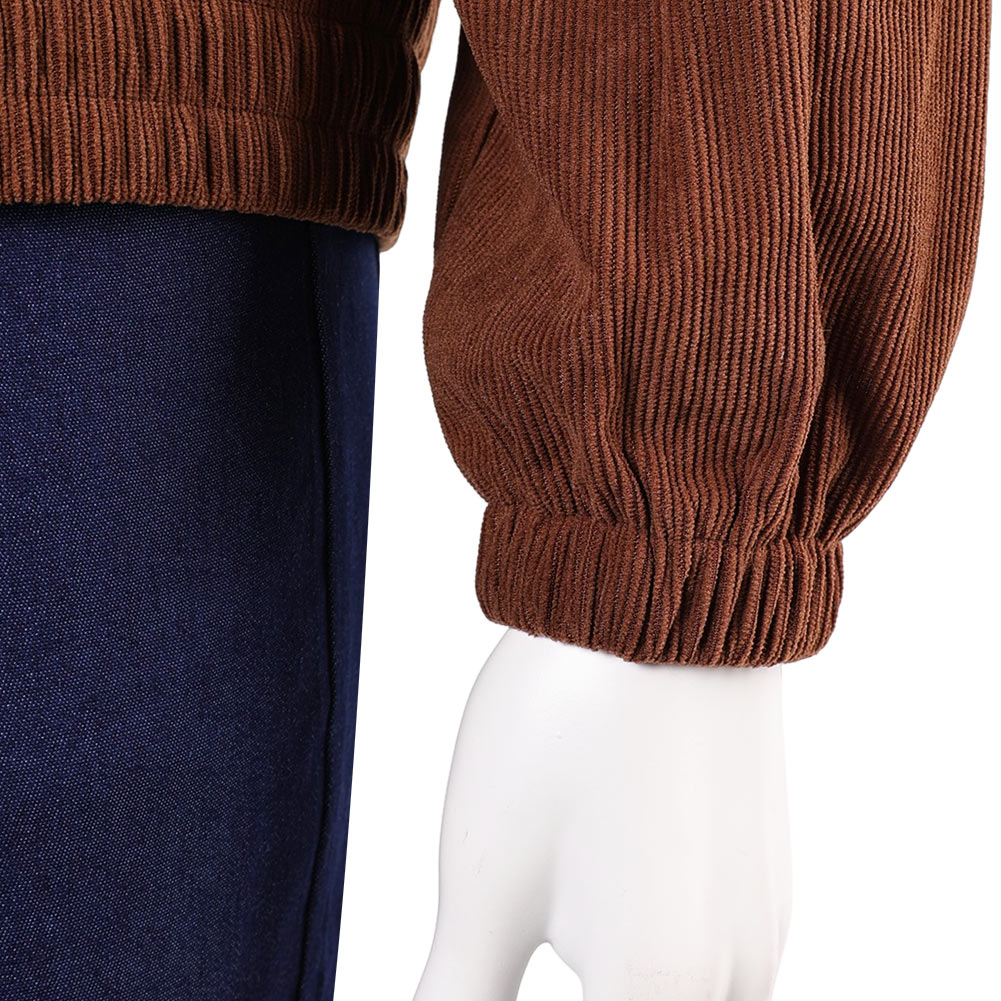 Stranger Things Saison 5(2025) Max Mayfield Tenue Brune et Bleue Cosplay Costume