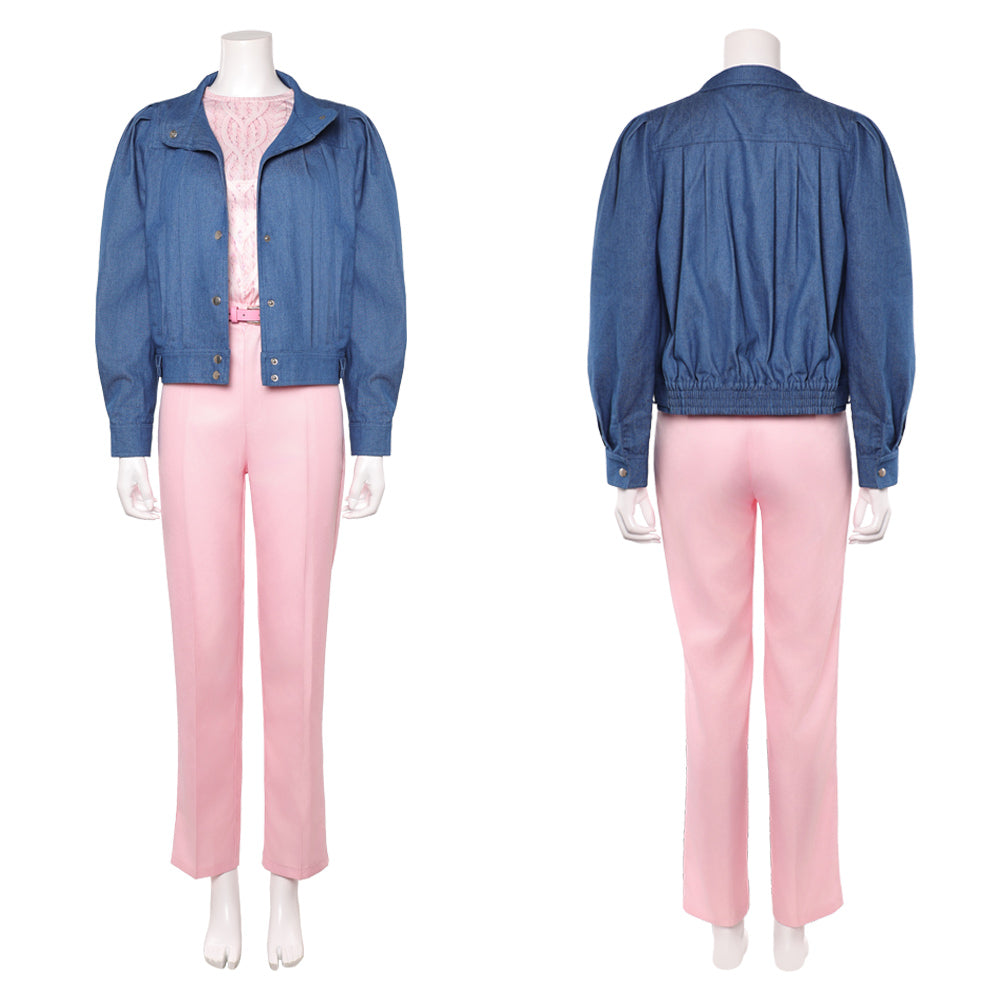 Stranger Things Saison 5(2025) Max Mayfield Tenue Rose et Bleue Cosplay Costume