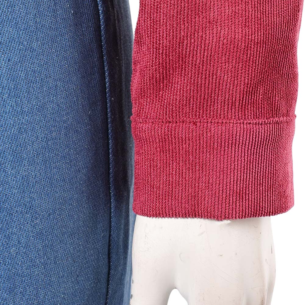 Stranger Things Saison 5(2025) Max Mayfield Tenue Rouge et Bleue Cosplay Costume