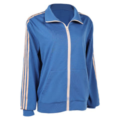 Stranger Things Saison 5(2025) Max Mayfield Veste Bleue Cosplay Costume