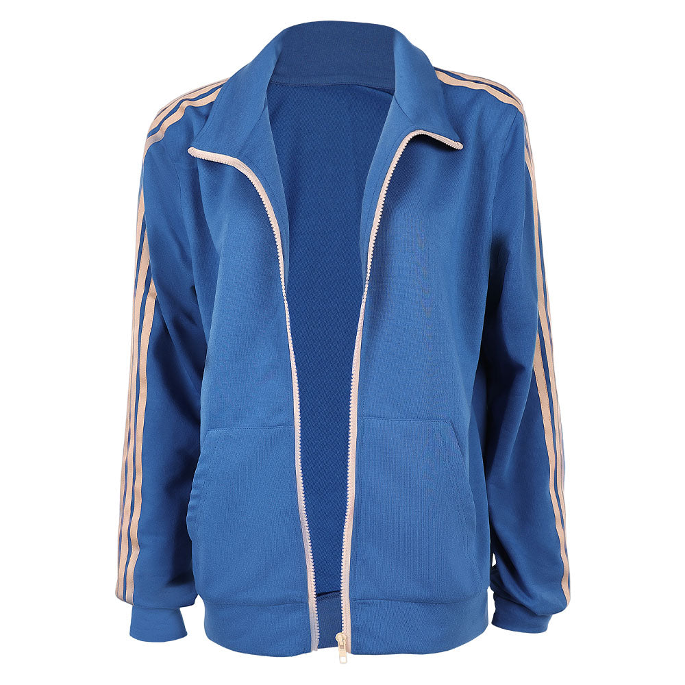 Stranger Things Saison 5(2025) Max Mayfield Veste Bleue Cosplay Costume