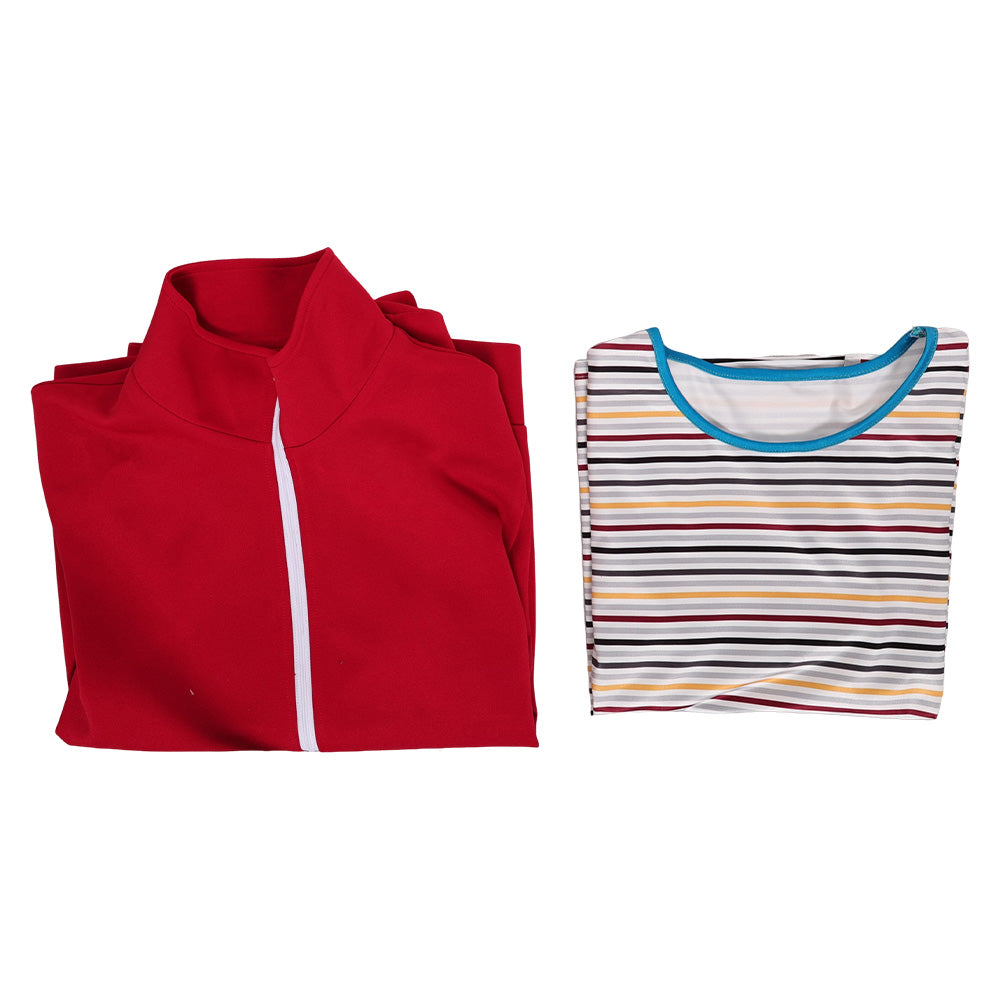 Stranger Things Saison 5(2025) Max Mayfield Veste Rouge Cosplay Costume