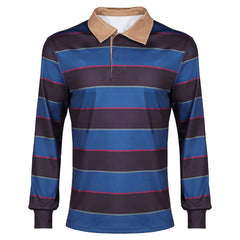 Stranger Things Saison 5(2025) Mike Wheeler Haut à Rayures Cosplay Costume