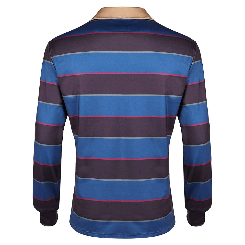 Stranger Things Saison 5(2025) Mike Wheeler Haut à Rayures Cosplay Costume