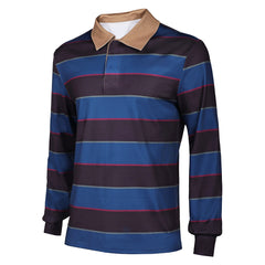 Stranger Things Saison 5(2025) Mike Wheeler Haut à Rayures Cosplay Costume