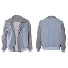 Stranger Things Saison 5(2025) Mike Wheeler Veste Grise Cosplay Costume