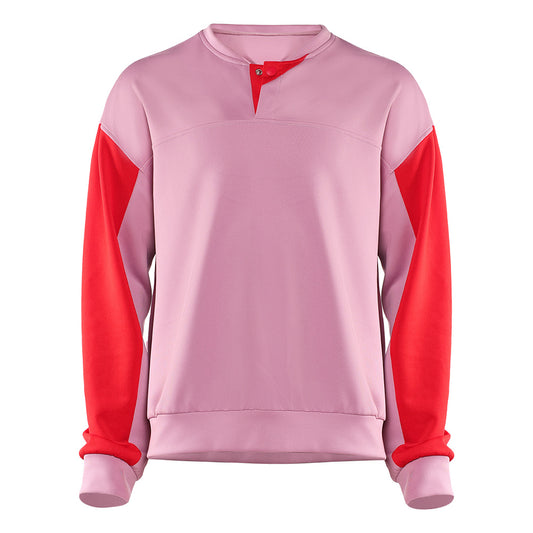 Stranger Things Saison 5(2025) Steve Harrington Sweat-shirt Rose et Rouge Cosplay Costume