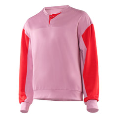 Stranger Things Saison 5(2025) Steve Harrington Sweat-shirt Rose et Rouge Cosplay Costume