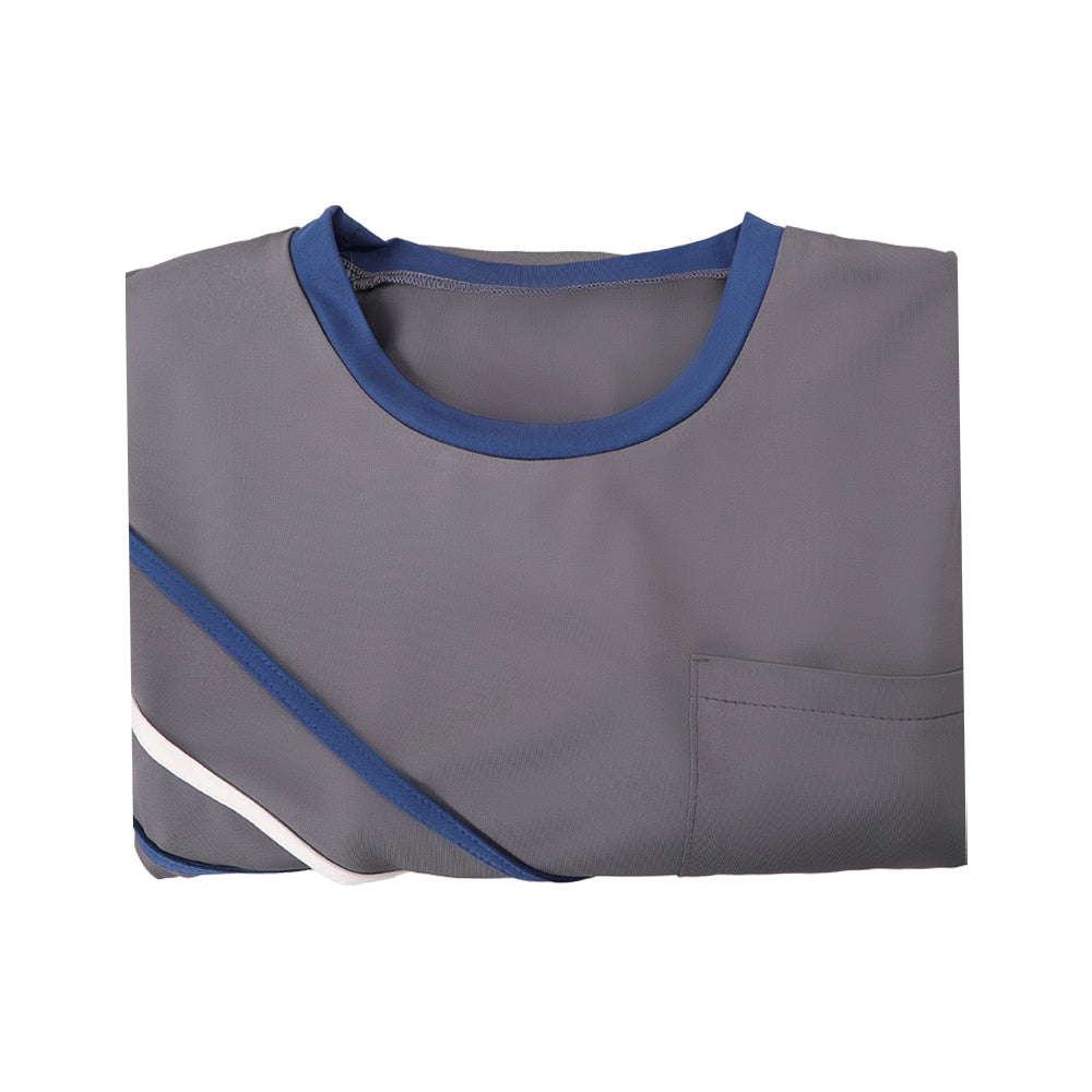 Stranger Things Saison 5(2025) Will Byers Haut Gris et Bleu Cosplay Costume