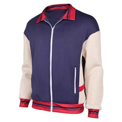 Stranger Things Saison 5(2025) Will Byers Veste Bleue et Beige Cosplay Costume