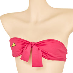 Street Fighter 6 Cammy White Maillot de Bain Bikini Rose et Blanc Cosplay Costume