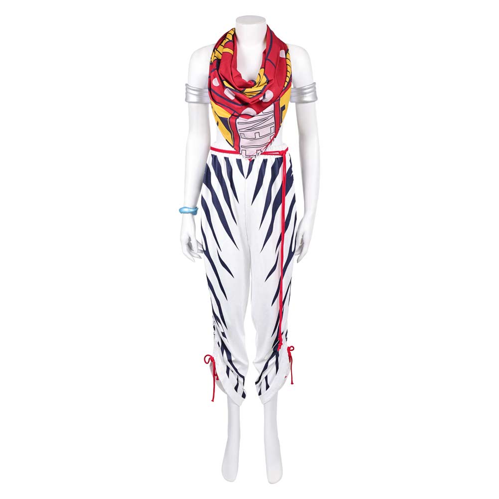 Street Fighter 6 Elena Cosplay Costume