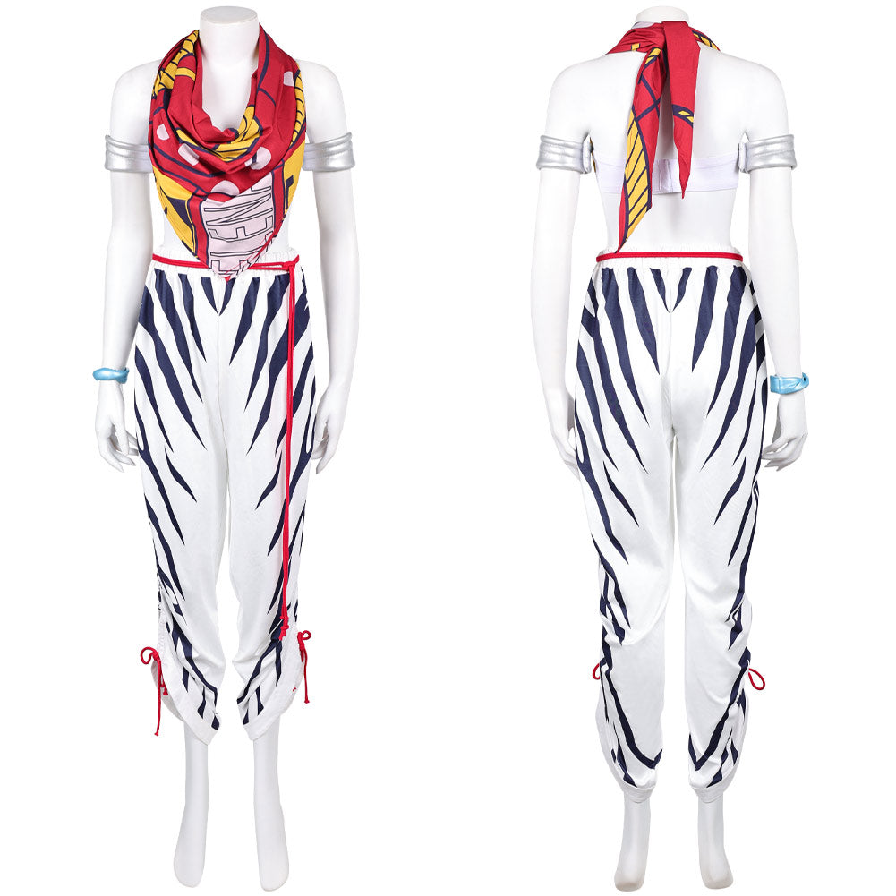 Street Fighter 6 Elena Cosplay Costume