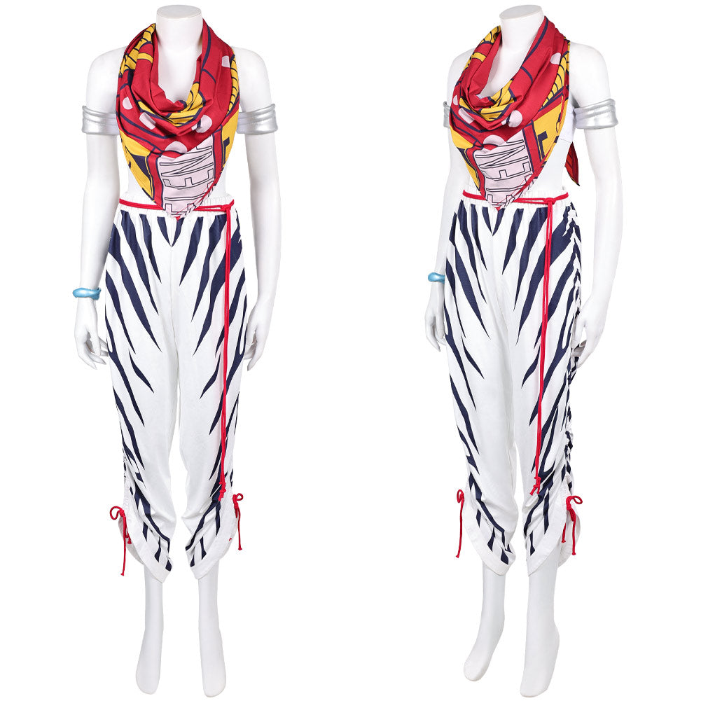 Street Fighter 6 Elena Cosplay Costume