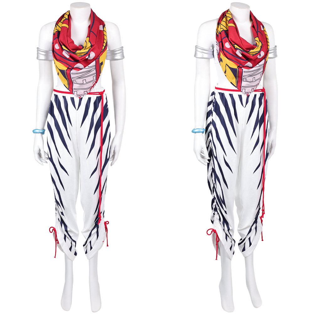 Street Fighter 6 Elena Cosplay Costume