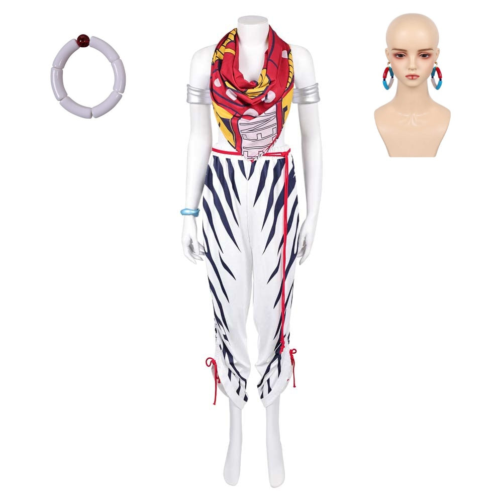 Street Fighter 6 Elena Cosplay Costume