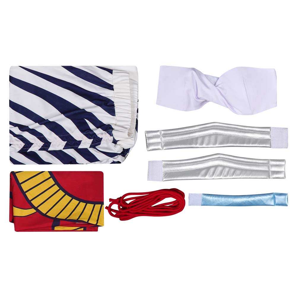 Street Fighter 6 Elena Cosplay Costume