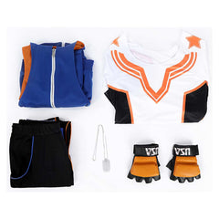Street Fighter 6 Luke Cosplay Costume